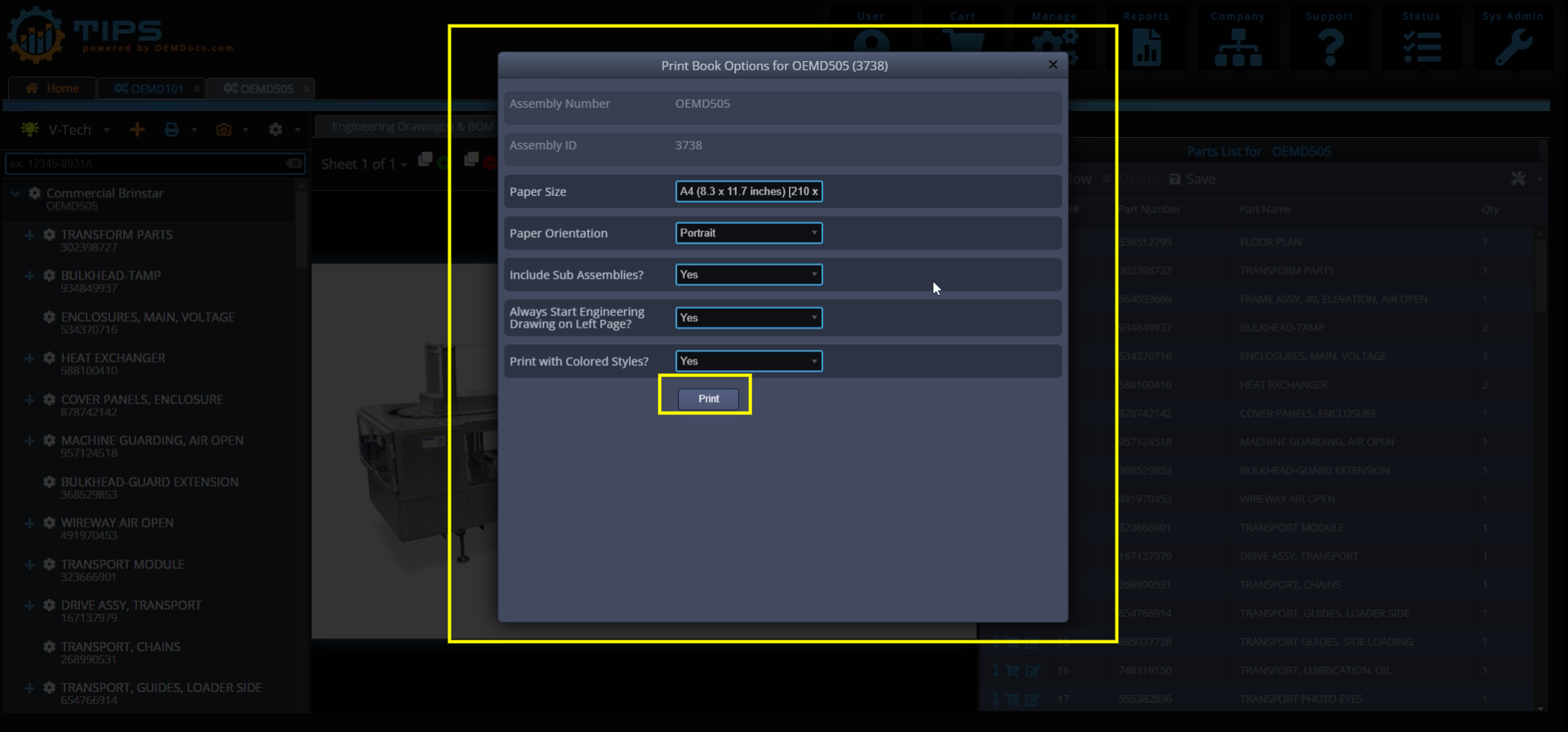 How to Generate a PDF Parts Catalog - Step 3