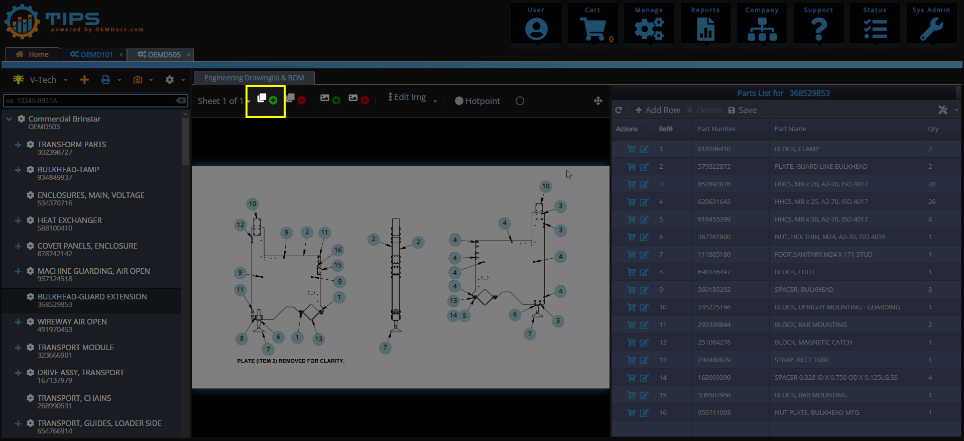 Adding Multiple Drawings to an Assembly - Step 1