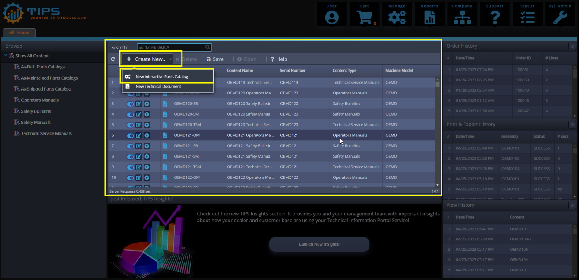 TIPS: First Step to Create an Electronic Parts Catalog