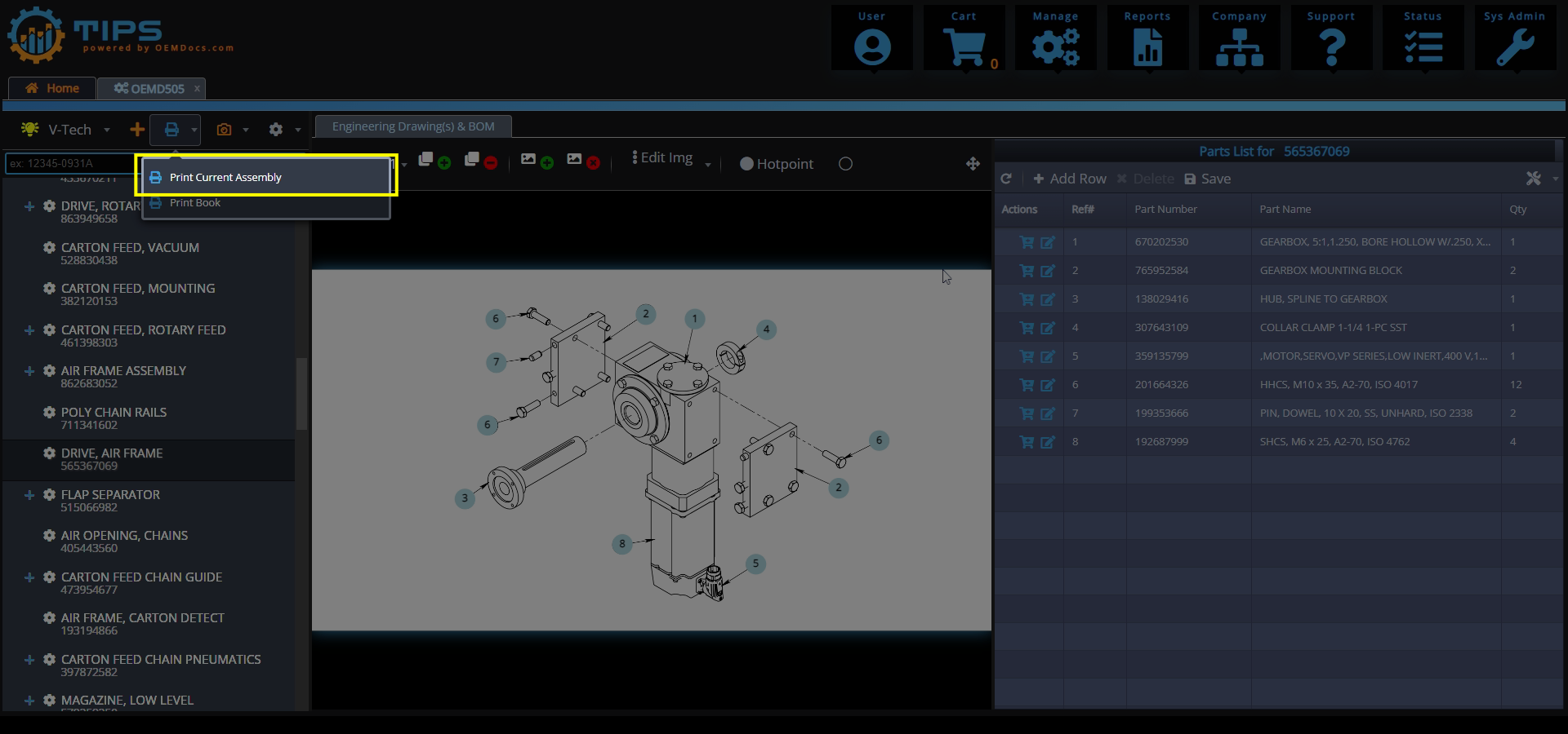 How to Print an Assembly to PDF - Step 2